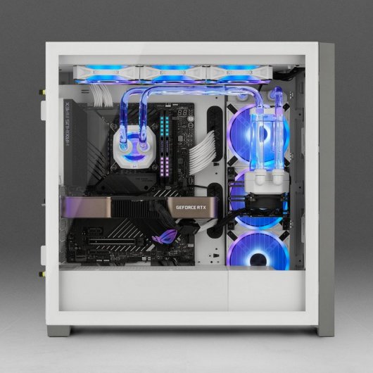 Corsair Hydro X Series iCUE XH305i RGB PRO Kit de Refrigeración Líquida Personalizada Blanco