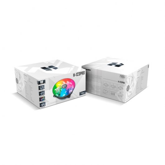 NOX HUMMER H-123PRO Ventilateur CPU RVB PWM 120mm