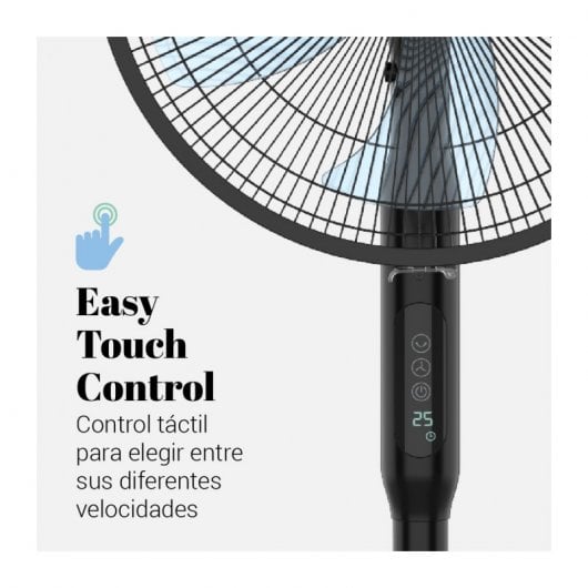 Ventilateur Sur Pied Universel Bleu Zermatt 3025B 25W