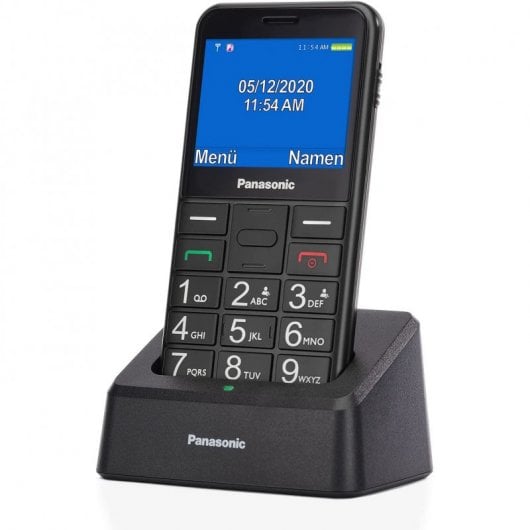 Panasonic KX-TU155 Teléfono Móvil para Personas Mayores Negro
