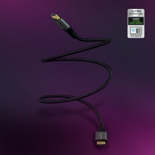 Nanocable HDMI 2.1 Kabel Stecker/Stecker 1m Schwarz
