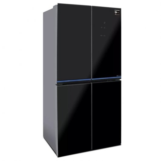 Infiniton AMCB-496BC NFT Frigorífico Americano E Preto