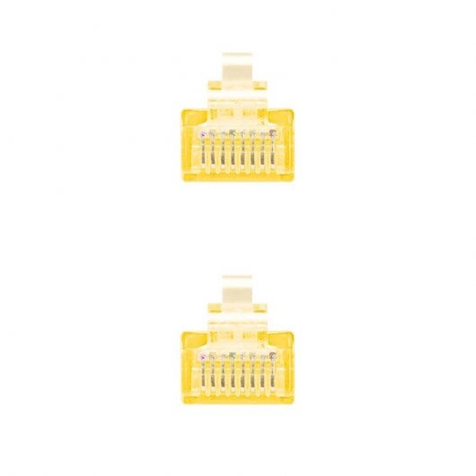 Cavo di rete Nanocable RJ45 Cat.6 UTP AWG24 0,3 m Giallo