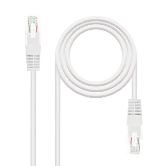 Cable de red Nanocable 10.20.0400-L30 Cat.6 UTP 0,3 m blanco cobre OFC