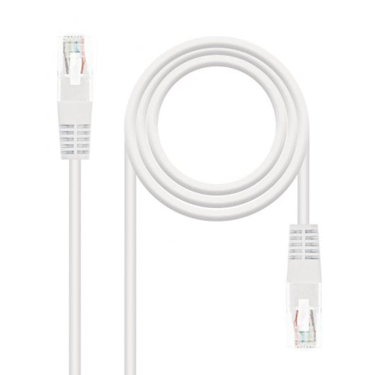 Cavo di rete Nanocable RJ45 Cat.6 UTP 0,3 m Bianco