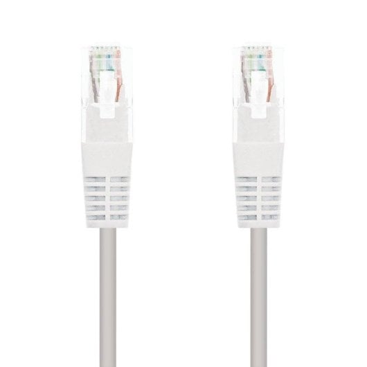 Cable de red Nanocable 10.20.0400-L30 Cat.6 UTP 0,3 m blanco cobre OFC