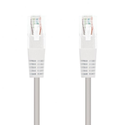 Cavo di rete Nanocable RJ45 Cat.6 UTP 0,3 m Bianco