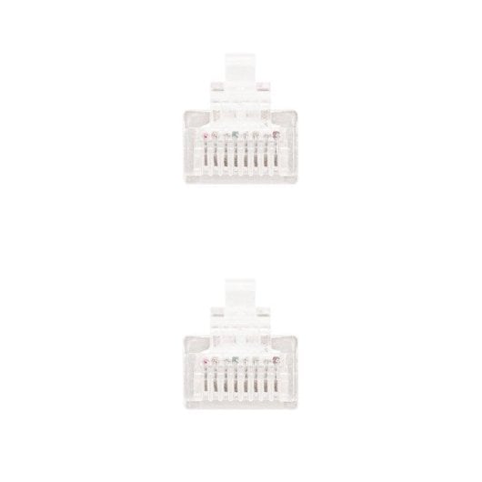 Cable de red Nanocable 10.20.0400-L30 Cat.6 UTP 0,3 m blanco cobre OFC