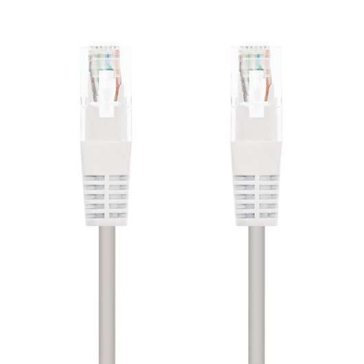 Cable de red Nanocable 10.20.0400-L30 Cat.6 UTP 0,3 m blanco cobre OFC