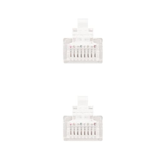 Cable de red Nanocable 10.20.0400-L30 Cat.6 UTP 0,3 m blanco cobre OFC