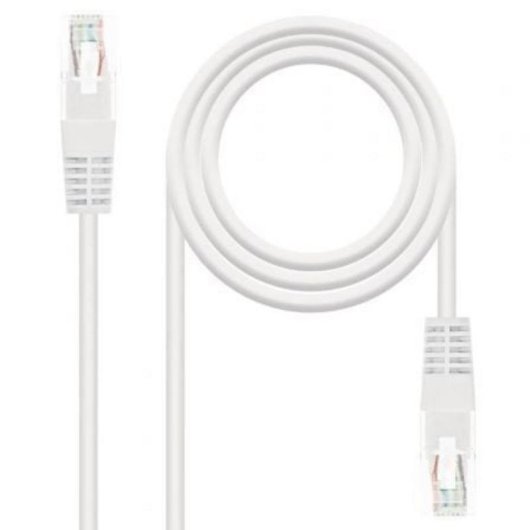 Cable de red Nanocable 10.20.0400-L30 Cat.6 UTP 0,3 m blanco cobre OFC