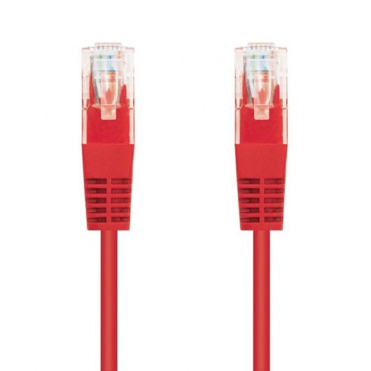 Cavo di rete Nanocable RJ45 Cat.6 UTP AWG24 0,3 m Rosso