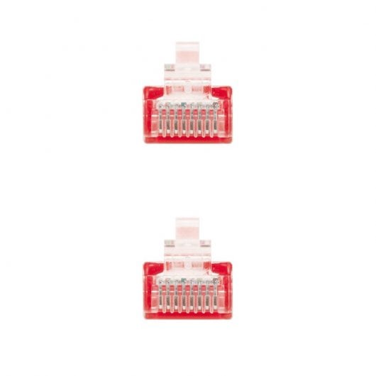 Cavo di rete Nanocable RJ45 Cat.6 UTP AWG24 0,3 m Rosso