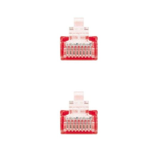 Netzwerkkabel Nanocable 10.20.0400-L30 RJ45 Cat.6 UTP AWG24 0,3m Rot