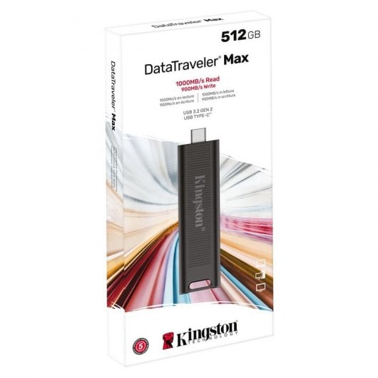 Kingston DataTraveler Max 512 GB USB-C 3.2 Gen 2