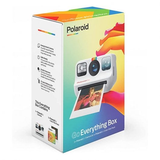 Polaroid Go Everything Box Fotocamera istantanea compatta Bianca + Pellicola Go a colori 16 foto