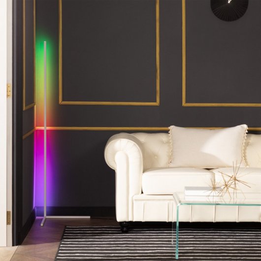 Efectoled Lámpara De Pie Led Rgbww Luxy 20w Blanco