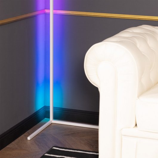 Efectoled Lámpara De Pie Led Rgbww Luxy 20w Blanco