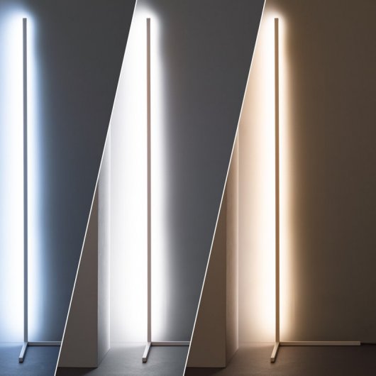 Efectoled Lámpara De Pie Led Rgbww Luxy 20w Blanco