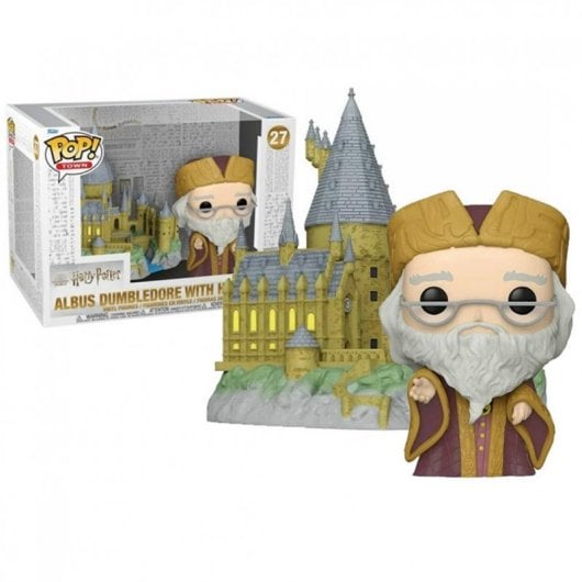 Funko Pop Town Harry Potter Jubiläum Dumbledore mit Hogwarts