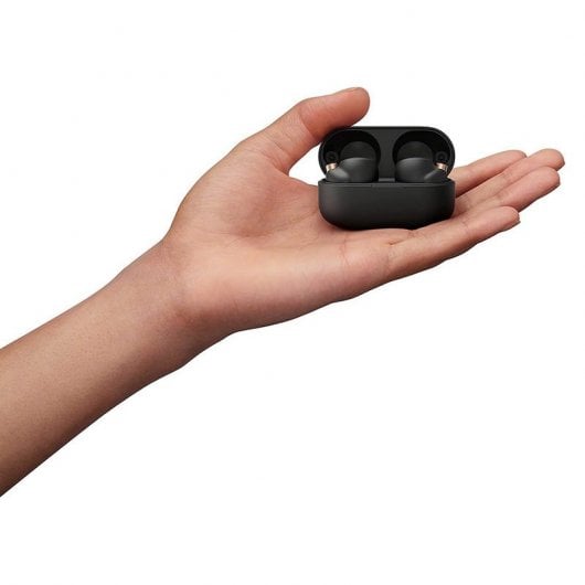 Sony WF-1000XM4 Auriculares Inalámbricos Bluetooth con Cancelación de Ruido Negros