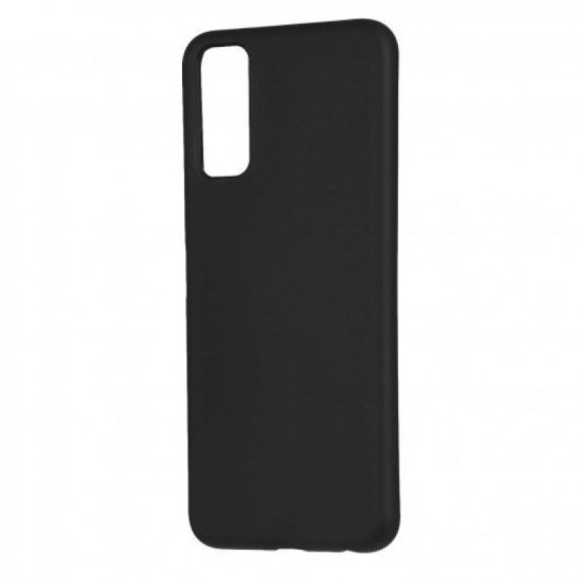 Funda para móvil La Casa de las Carcasas Ultra Suave Negra para Vivo Y20s