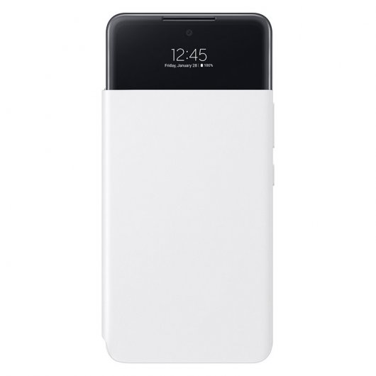 Samsung Smart S View Wallet Cover Funda Blanca para Galaxy A53 5G