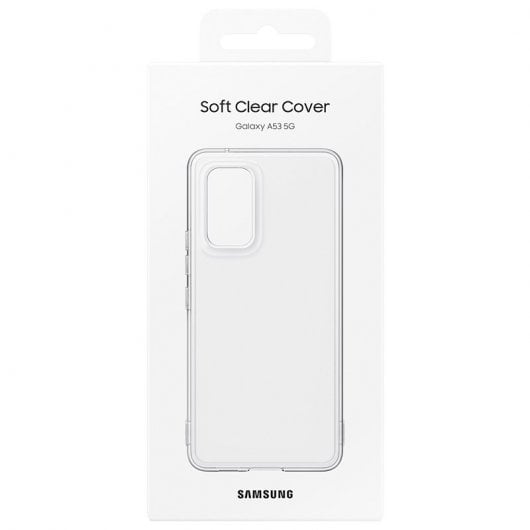 Samsung Soft Clear Cover Funda TPU Flexible Transparente para Galaxy A53 5G