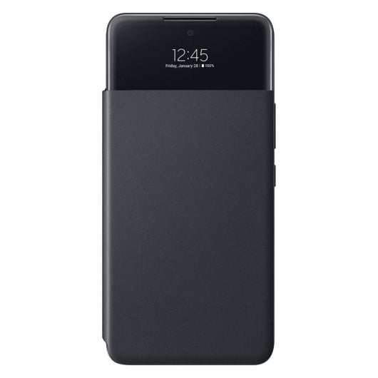 Samsung Smart S View Wallet Cover Funda Negra para Galaxy A53 5G