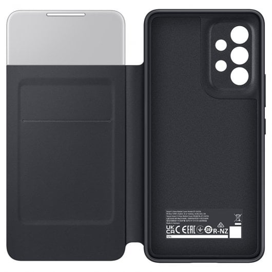 Samsung Smart S View Wallet Cover Funda Negra para Galaxy A53 5G