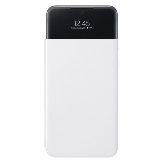 Samsung Smart S View Wallet Cover Funda Blanca para Galaxy A33 5G