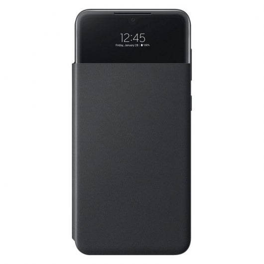 Samsung S View Wallet Cover per Galaxy A33 5G, Nero
