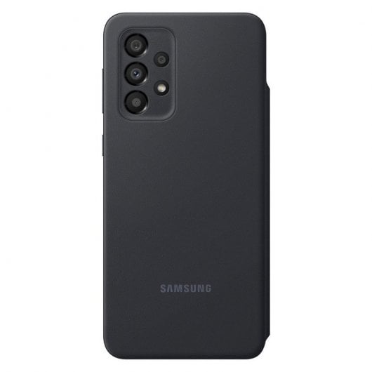 Samsung S View Wallet Cover per Galaxy A33 5G, Nero