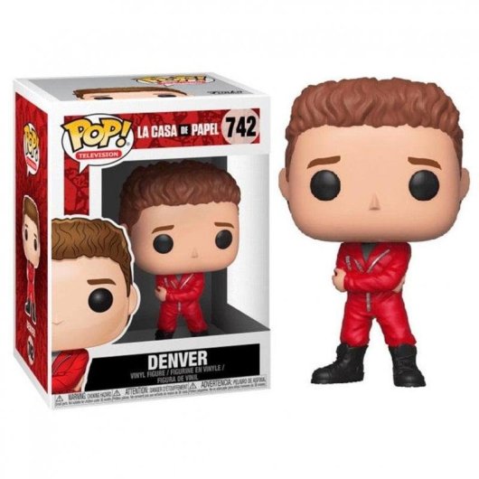 Figura da collezione Funko Pop Denver La Casa de Papel PVC