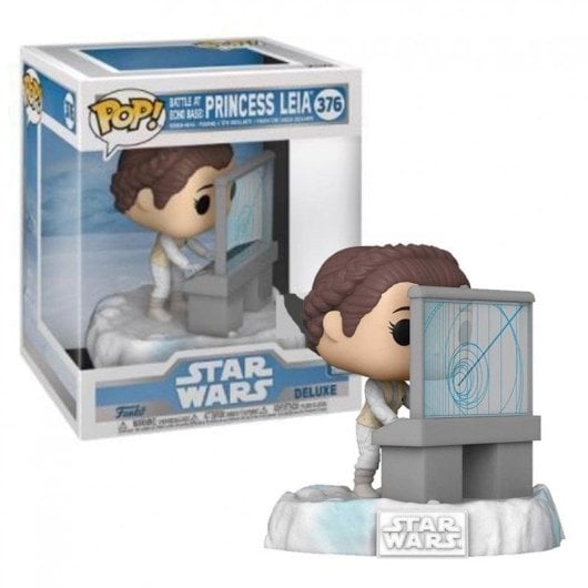 Figurine Funko Pop Deluxe Funko Inc Star Wars Leia Bataille Base Echo vinyle 12cm