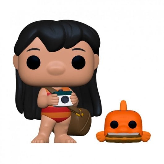 Funko Pop Disney Lilo & Stitch Lilo avec poisson et sandwich