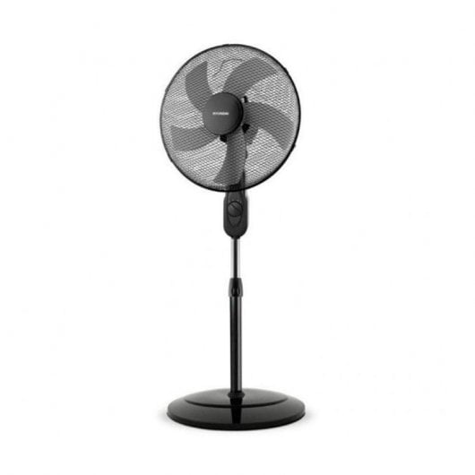 Hyundai HYVPLUXN4 Ventilador de Pie 5 Aspas 40cm Negro