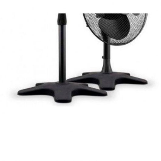 Hyundai HYVLUXN4 Ventilador de Pie y Sobremesa 3 Aspas 40cm Negro