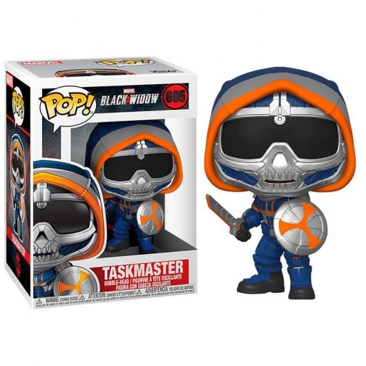 FUNKO Pop Marvel: Black Widow – Taskmaster W/ Shield