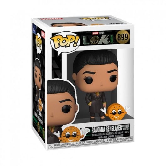 Funko Pop Marvel Loki Ravonna avec Miss Minutes