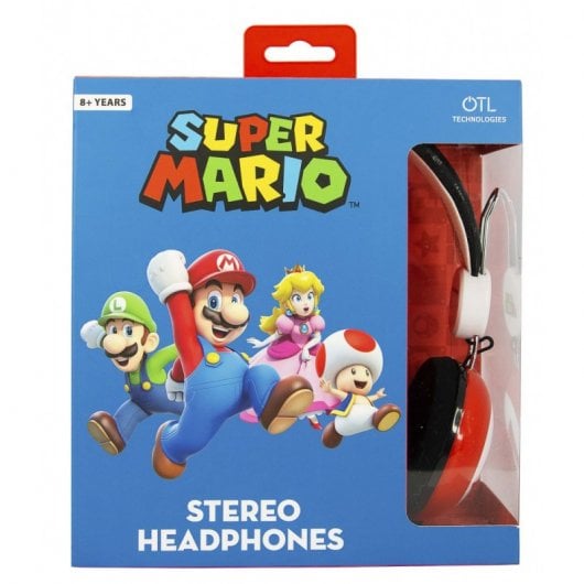OTL Technologies Super Mario Bros Iconic M Dome Tween Auriculares Infantiles