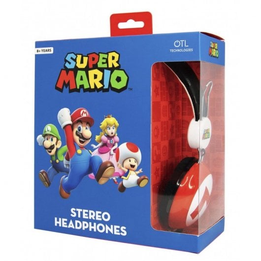 OTL Technologies Super Mario Bros Iconic M Dome Tween Auriculares Infantiles