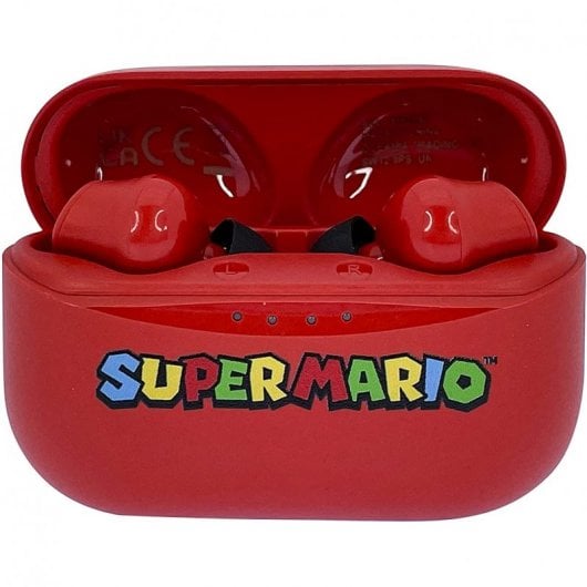 OTL Technologies Super Mario Bluetooth V5.0 Kopfhörer Rot