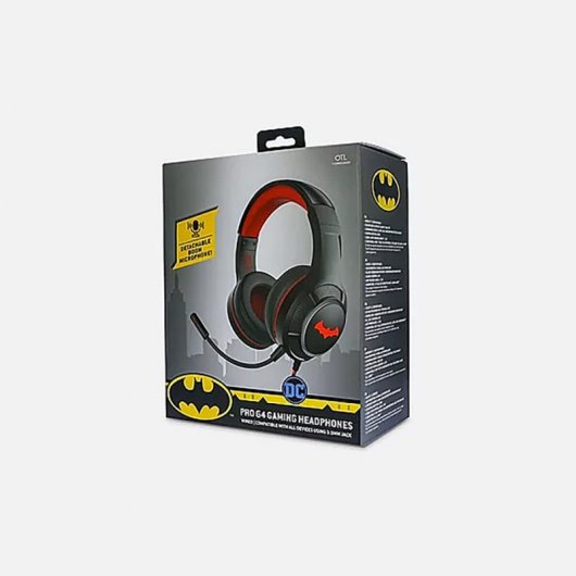 Cuffie da gioco Batman Pro G4 Dc Comics di OTL Technologies