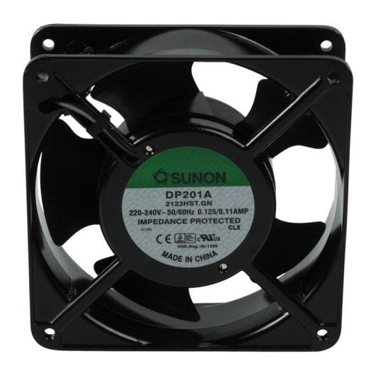SUNON DP201A Computerkühlsystem Ventilator 12 cm Schwarz