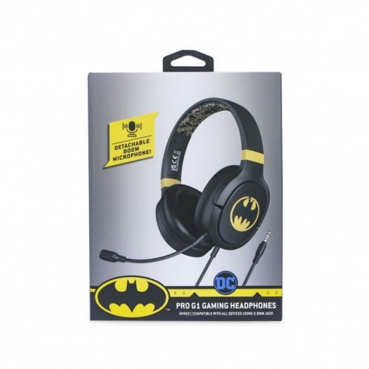 Cuffie da gioco OTL Technologies Pro G1 Batman con microfono