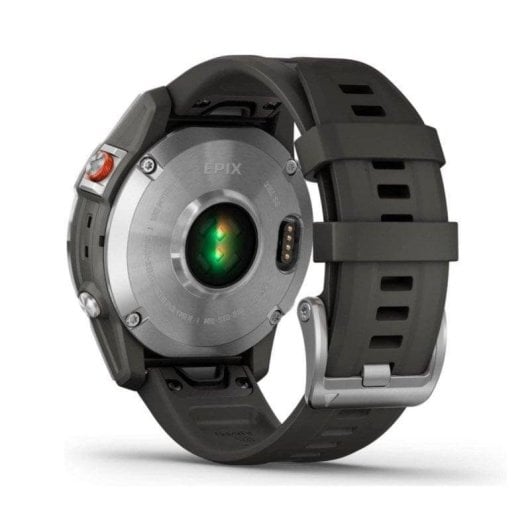 Garmin Epix Gen 2 Bluetooth WiFi NFC GPS 47mm AMOLED Argent/Gris M Étanche 10ATM SpO2