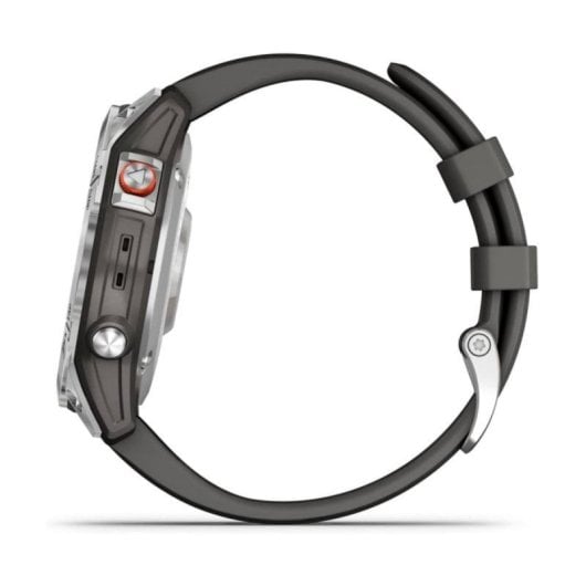 Garmin Epix (Gen 2) Bluetooth GPS NFC 47mm AMOLED Prata Cinzento Resistente à Água 10ATM