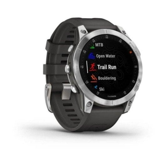 Garmin Epix Gen 2 Bluetooth WiFi NFC GPS 47mm AMOLED Argent/Gris M Étanche 10ATM SpO2