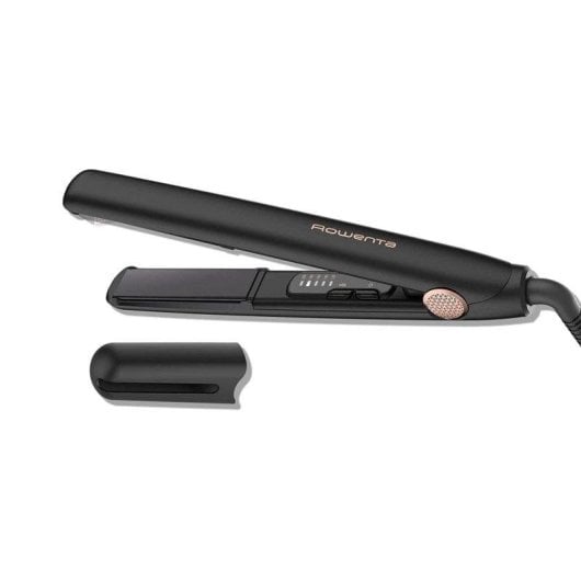 Piastra per Capelli Ceramica Rowenta SF8210FO 200ºC 5 Impostazioni 3 in 1 Spegnimento Automatico Nero Rame